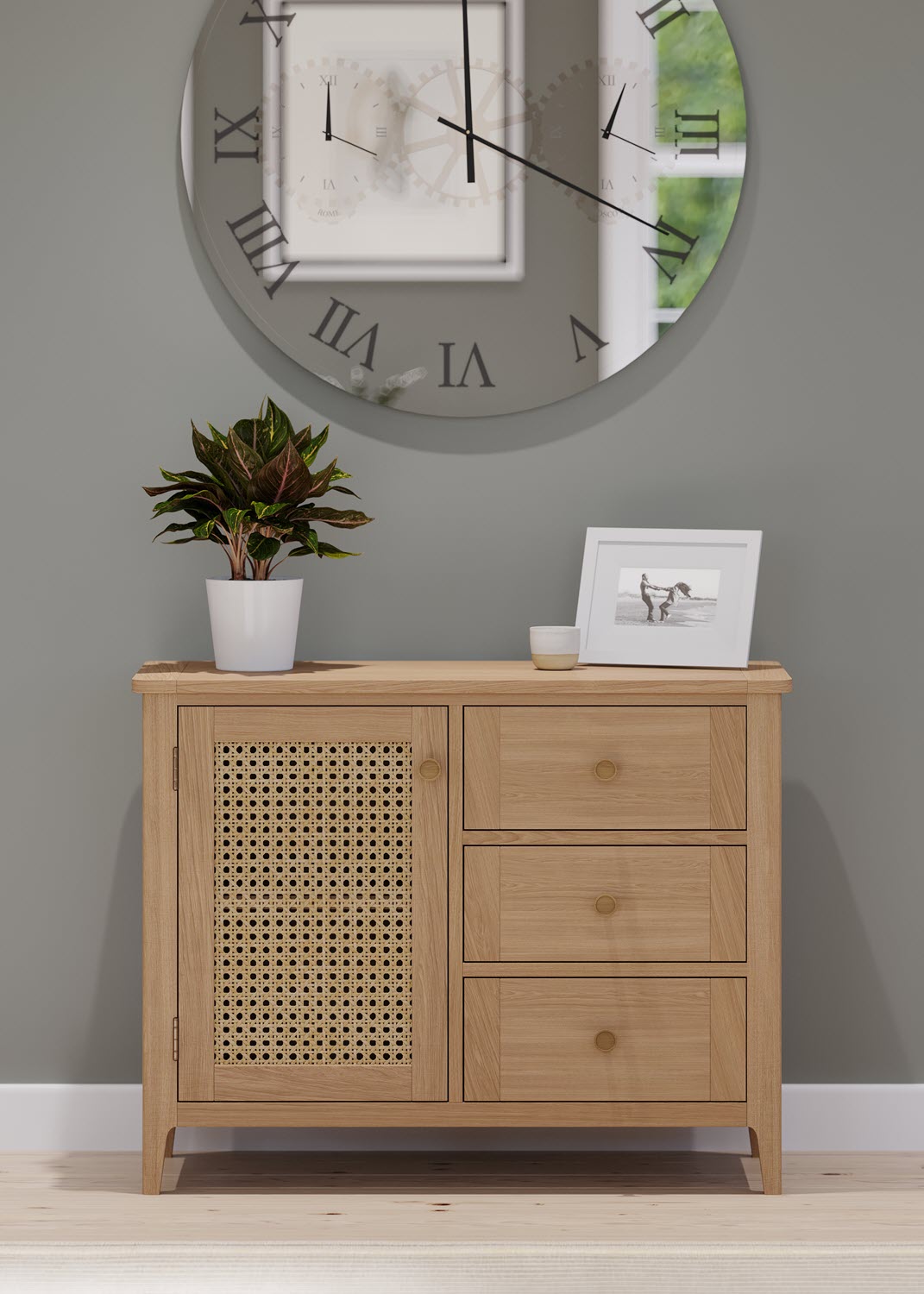 front of drawer