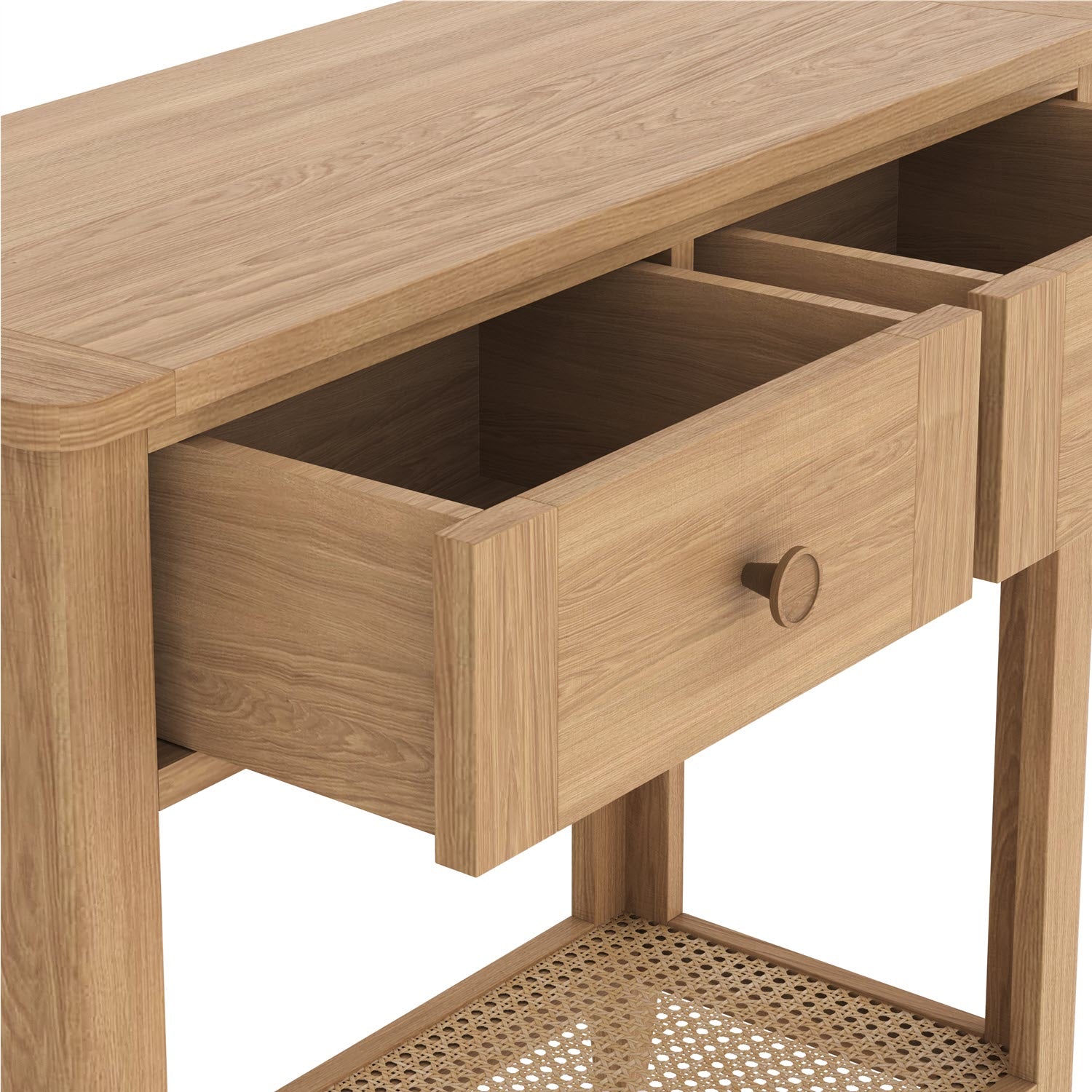 open drawer