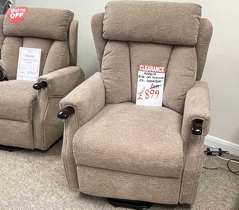 anglia rise recliner sale