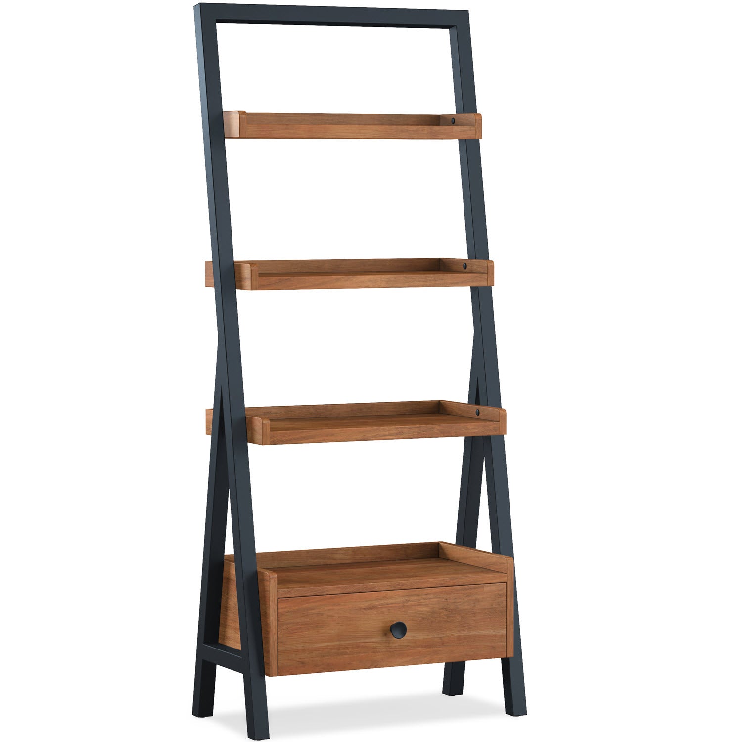 ladder bookcase display