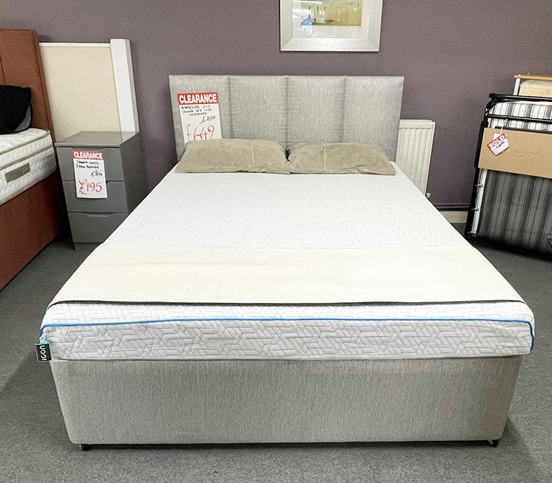 Kingsize 2+2 drawer set with headboard