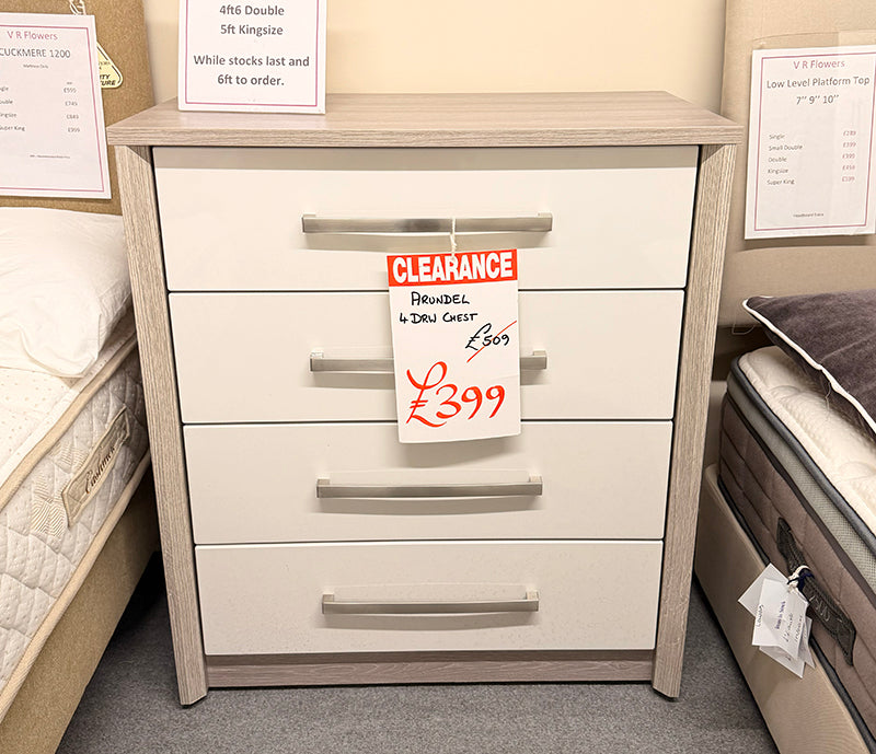 Arundel 4-drawer chest