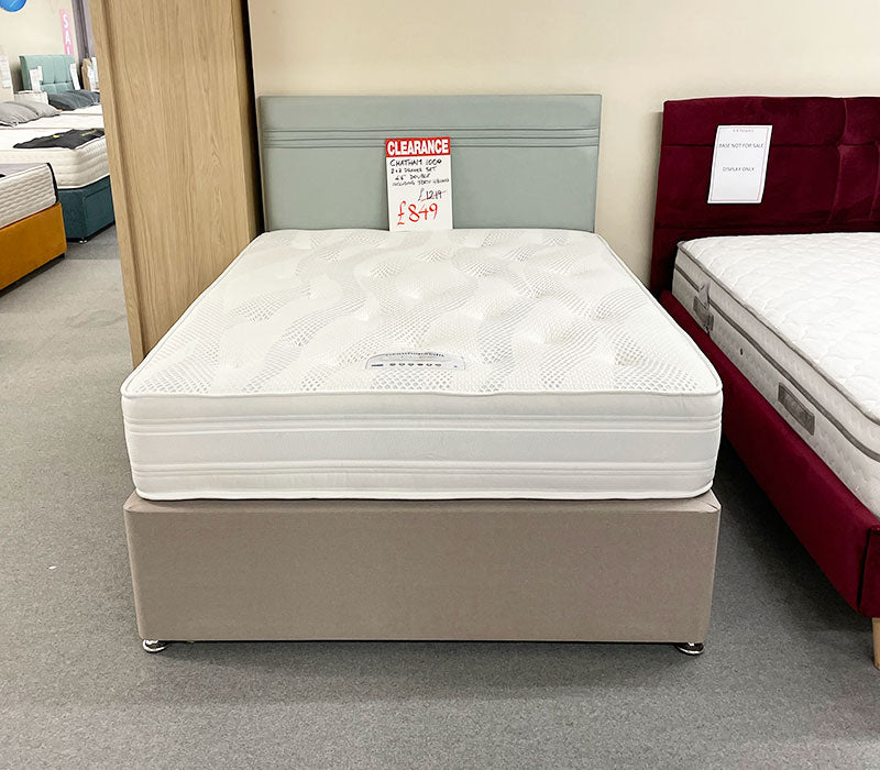 Chatham 1000 double bed with 2+2 drawers