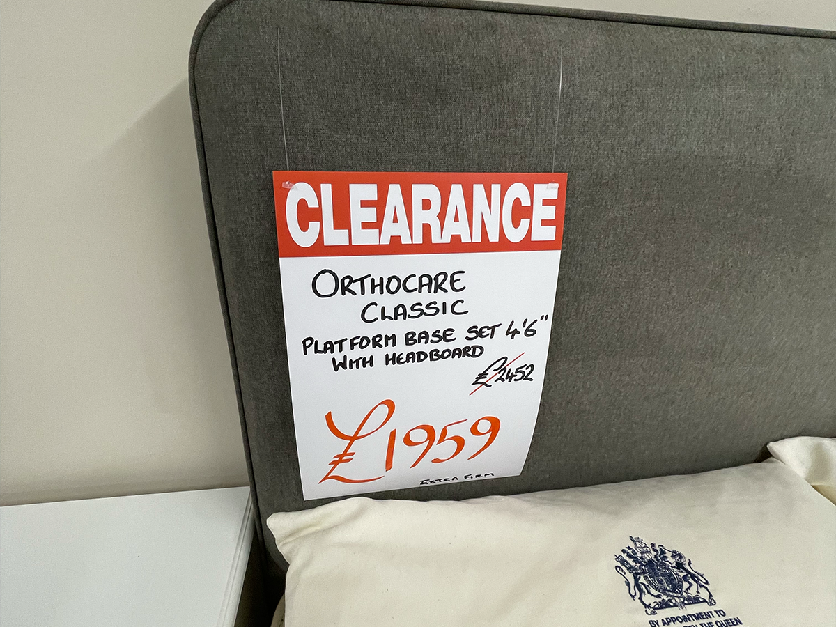 headboard orthoclase bed discount