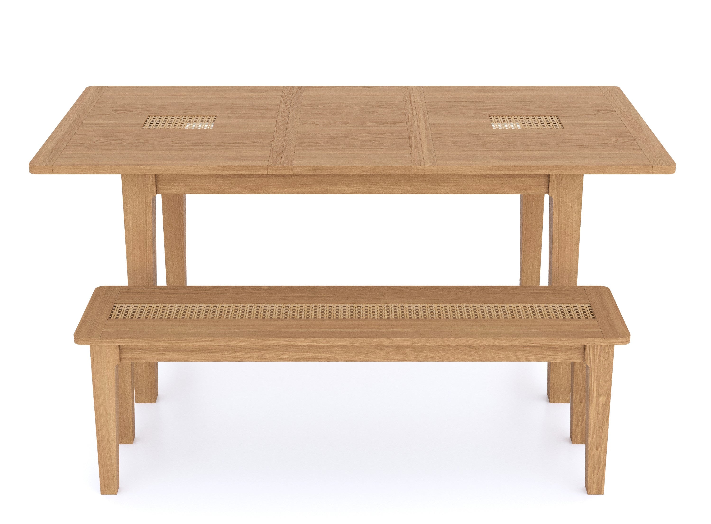 Tiffany Oak Extending Dining Table