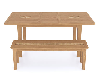 Tiffany Oak Dining Bench