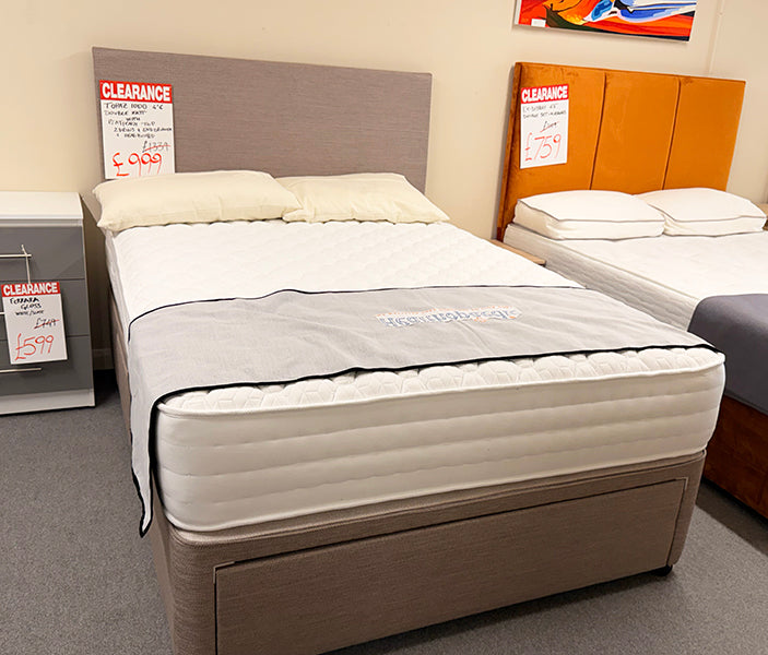 Double mattress &amp; divan 4&