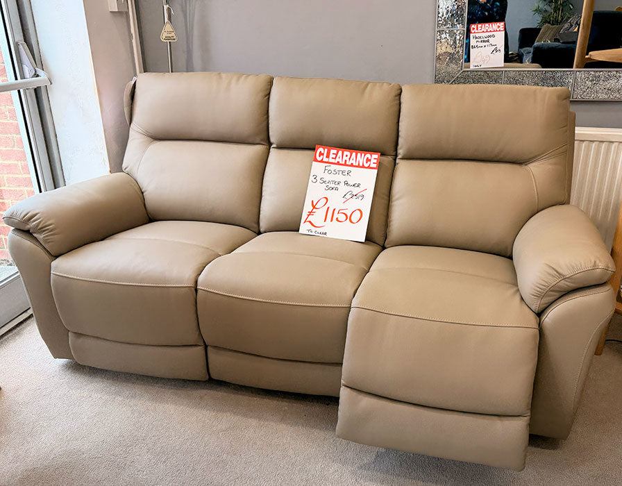 Foster3-seater power sofa