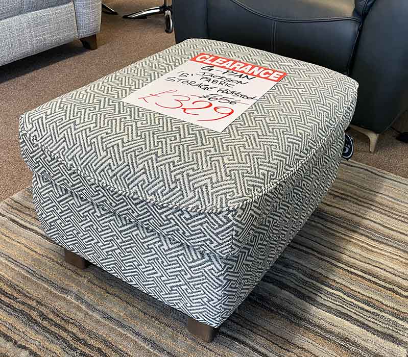 G-plan storage footstool