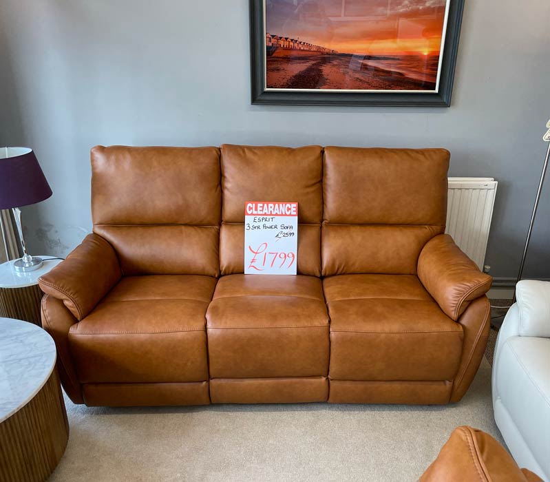 3 seater power sofa on clearance