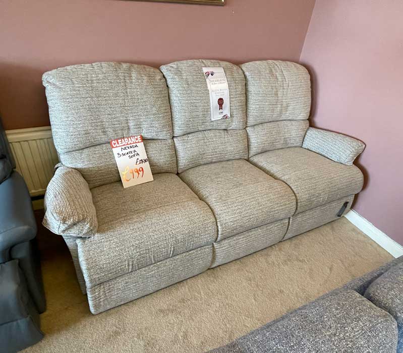 Nevada 3 seater sofa