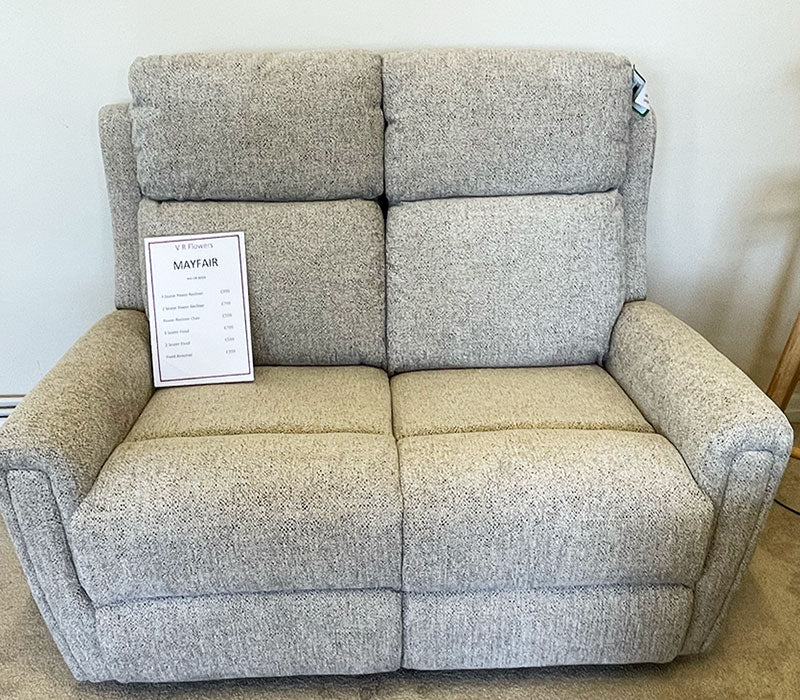 Mayfair 2-seater sofa in grey