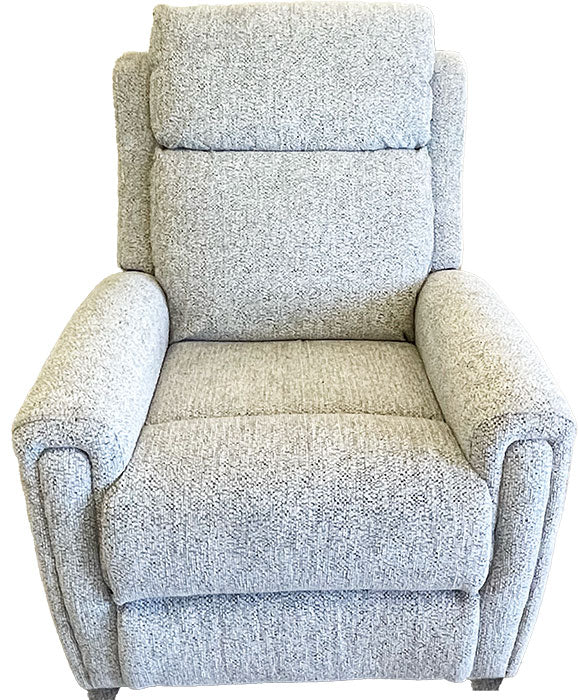 power recliner chair in grey