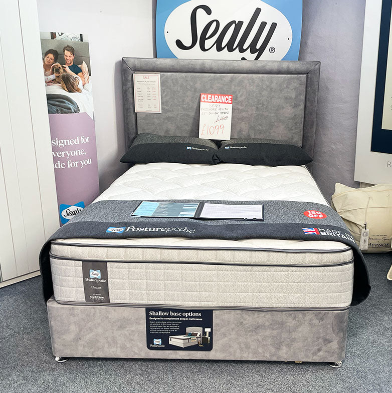 Sealy mattress on double bed clearance