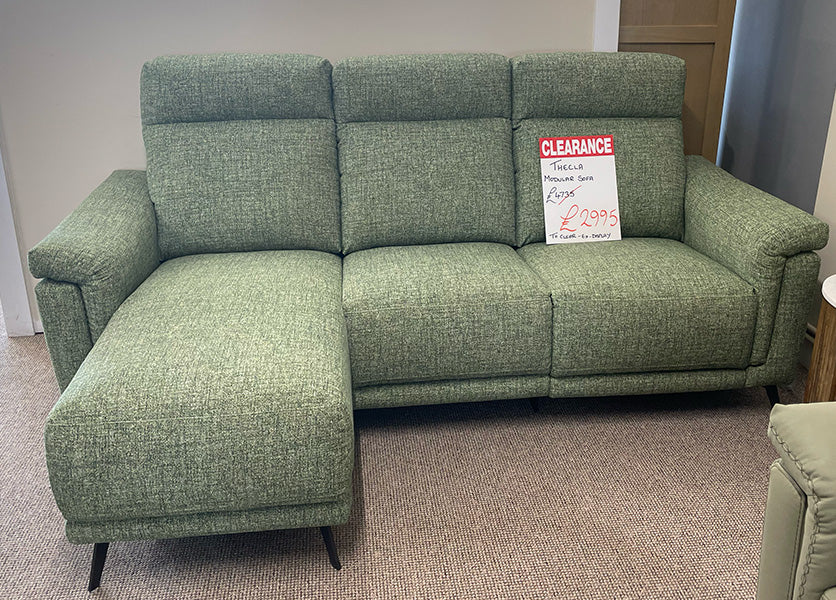Green modular Thecla sofa