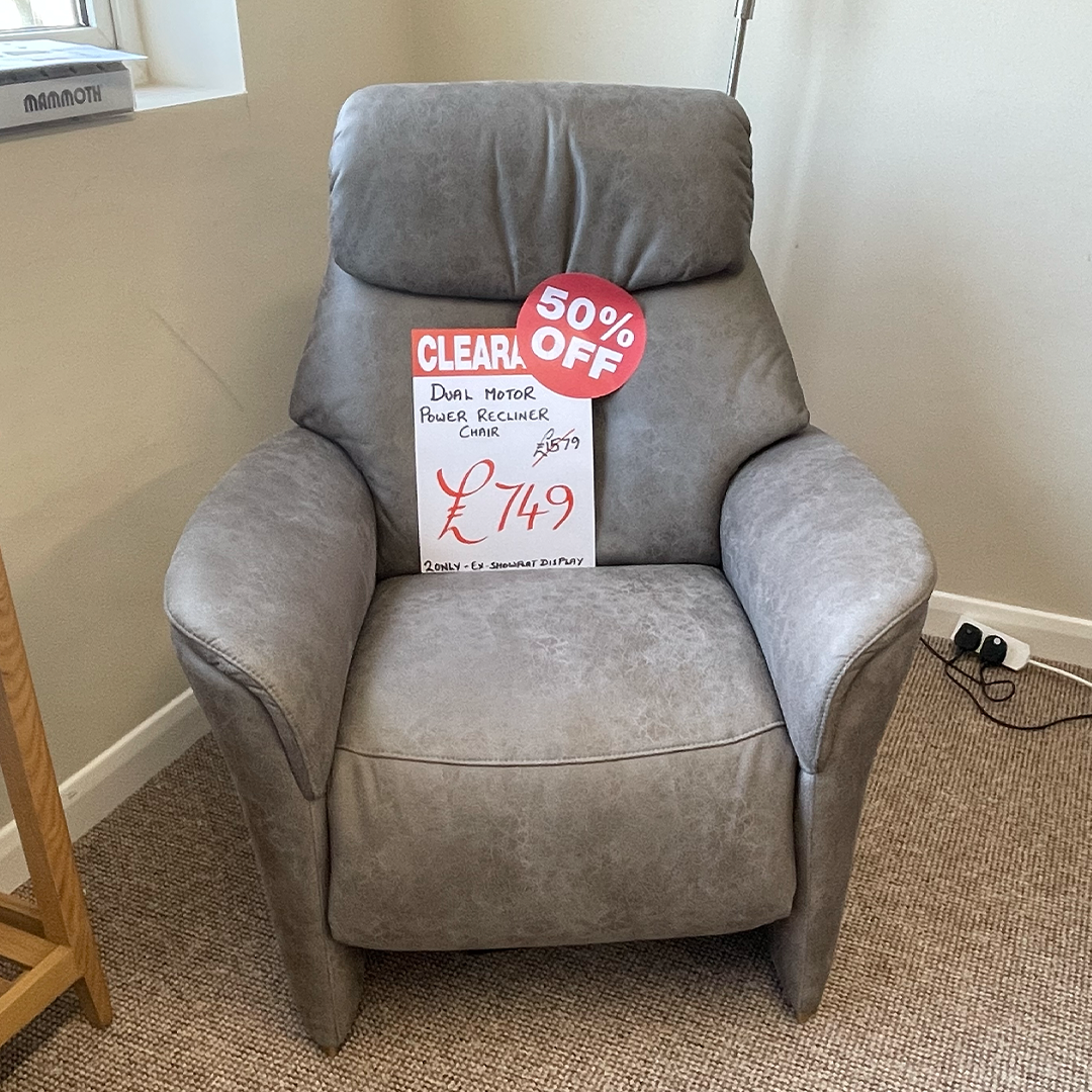 Dual Motor Power Recliner Chair