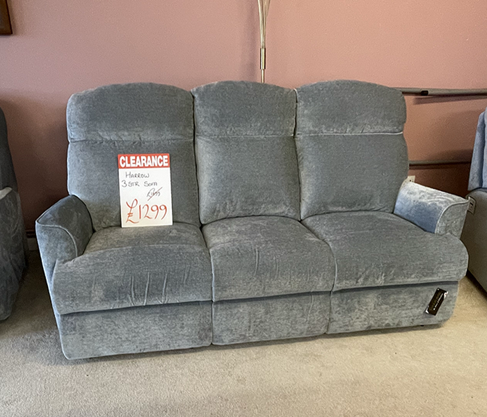 Harrow 3-seater sofa - ex display